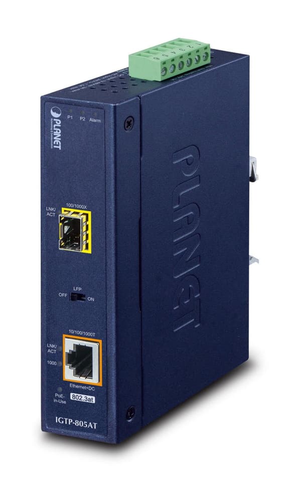 Planet IP30 Industrial 10/100/1000Bas, IGTP-805AT