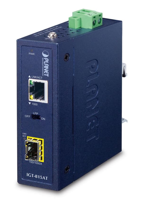 Planet IP30 Kompakt størrelse Industrial, IGT-815AT