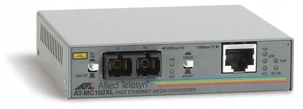 Allied Telesis 100TX RJ-45 till 100FX SC FETH, AT-MC102XL-60