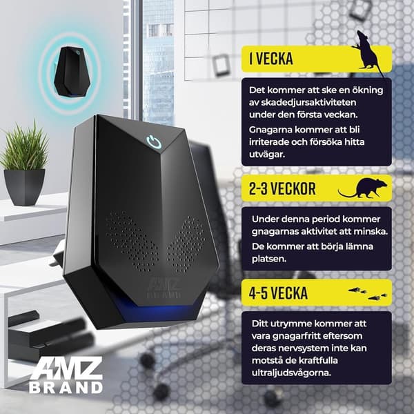 Ultraljudsapparat 3-pack AMZ BRAND