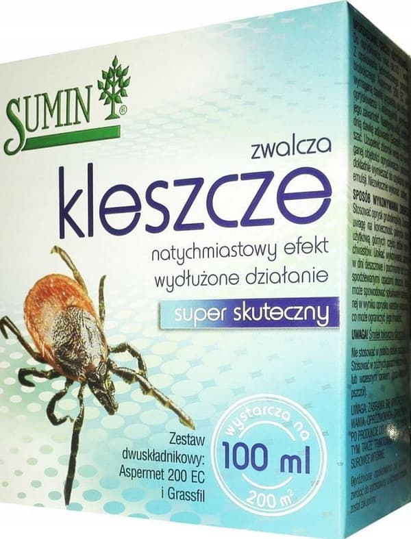 SUMIN SHOT koncentrat mod flåter og myg i haven 50 ml