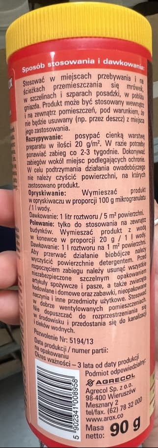 ANTOTOX-jauhe muurahaisille PHARAOH GARDEN HOME Arox 90 g