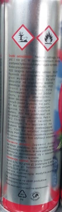 BROS VAATEKOI-SUIHKE vaatekaappien ja vaatteiden suihkuttamiseen 150 ml