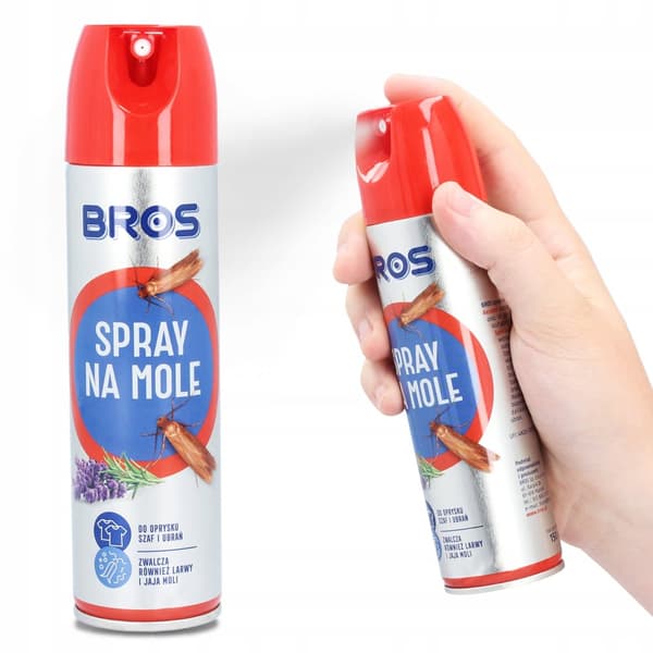 BROS VAATEKOI-SUIHKE vaatekaappien ja vaatteiden suihkuttamiseen 150 ml