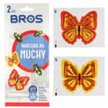 Miniatyrbillede 10 af 11: BROS fluepapirklistermærke til vindue BUTTERFLY 2 stk.