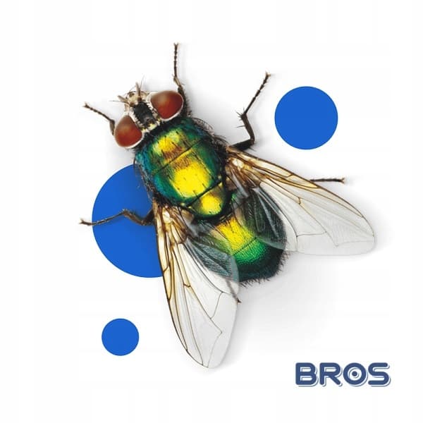 BROS FLUER OG ANDRE INSEKTER PAPIR PÅ RULLE På rulle lang 0,25 x 10 m