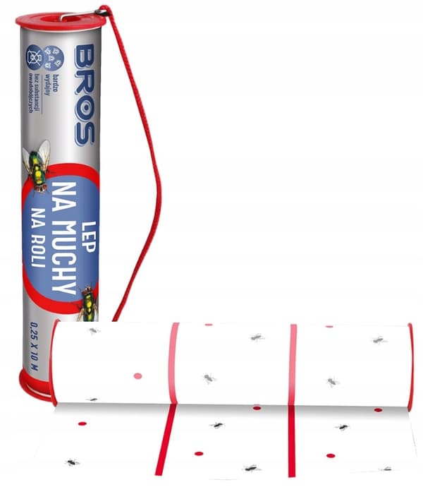 BROS FLUER OG ANDRE INSEKTER PAPIR PÅ RULLE På rulle lang 0,25 x 10 m