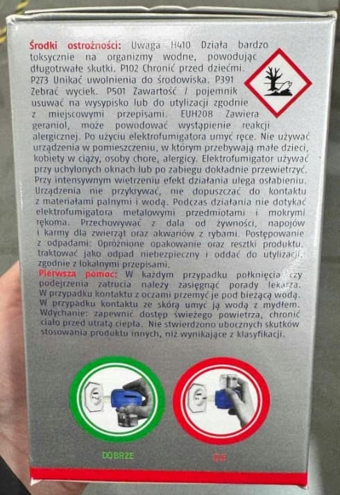 BROS electro+ myggemiddel til elektrisk fumigator BESKYTTELSE 60 NÆTTER 40 ml