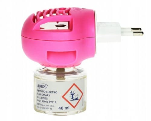 BROS ELEKTROAPPARAT + MYGGEVÆSKE TIL BØRN fra 1 år 40 ml