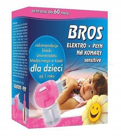 BROS ELEKTROAPPARAT + MYGGEVÆSKE TIL BØRN fra 1 år 40 ml