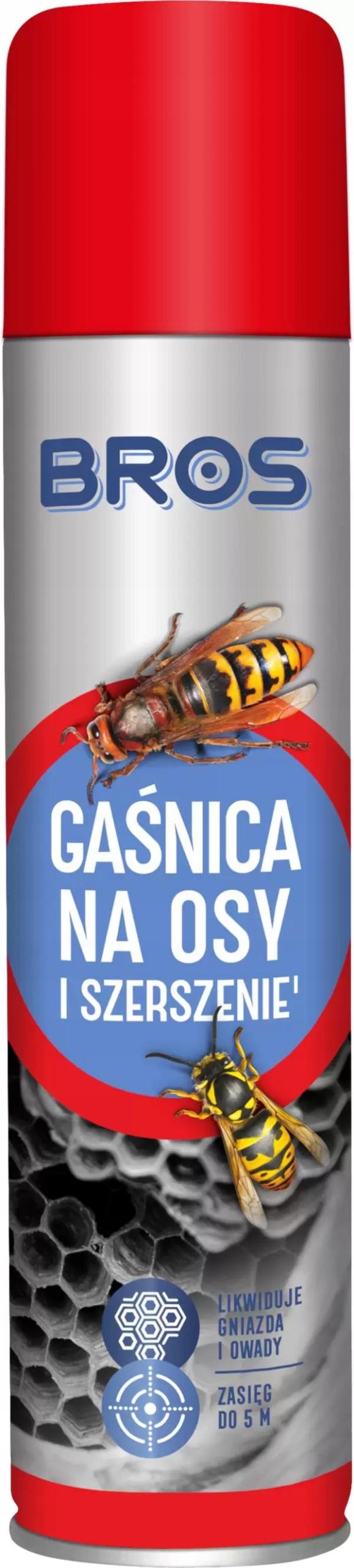 BROS BRANDSLUKKER SPRAY TIL HVEPSER OG GEVÆMPER fjerner reder 300 ml