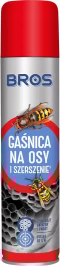 Miniatyrbillede 5 af 11: BROS BRANDSLUKKER SPRAY TIL HVEPSER OG GEVÆMPER fjerner reder 300 ml