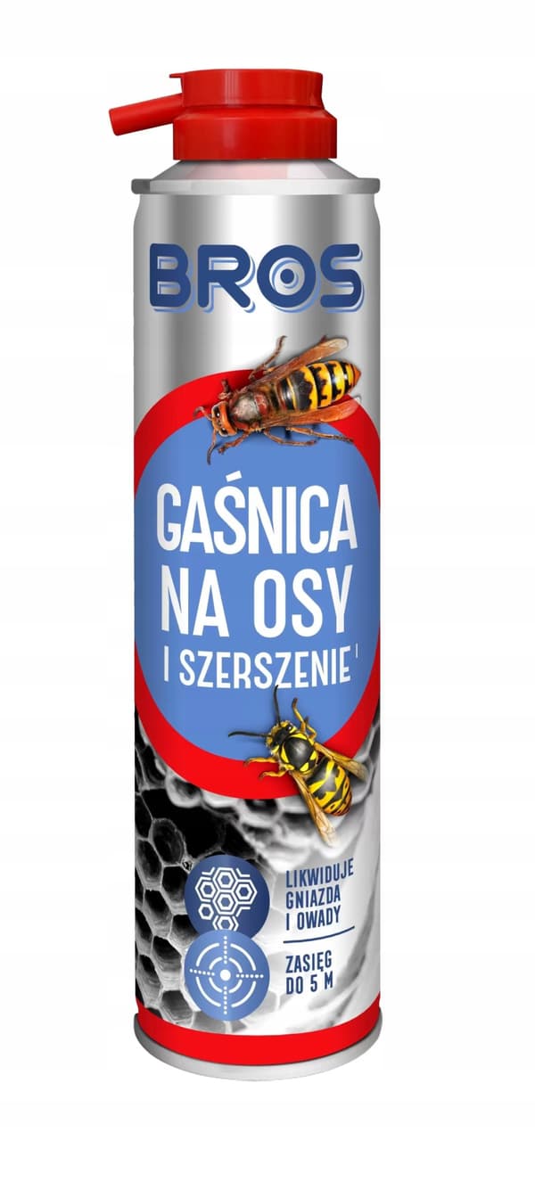 BROS BRANDSLUKKER SPRAY TIL HVEPSER OG GEVÆMPER fjerner reder 300 ml