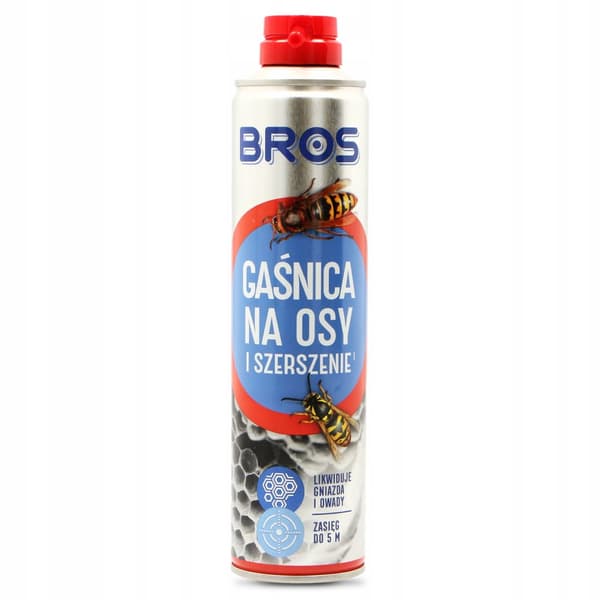 BROS BRANDSLUKKER SPRAY TIL HVEPSER OG GEVÆMPER fjerner reder 300 ml