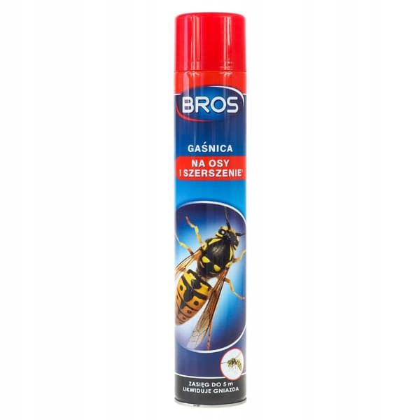 BROS BRANDSLUKKER SPRAY TIL HVEPSER OG GEVÆMPER fjerner reder 600 ml