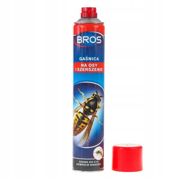 BROS BRANDSLUKKER SPRAY TIL HVEPSER OG GEVÆMPER fjerner reder 600 ml