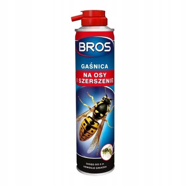 BROS BRANDSLUKKER SPRAY TIL HVEPSER OG GEVÆMPER fjerner reder 600 ml