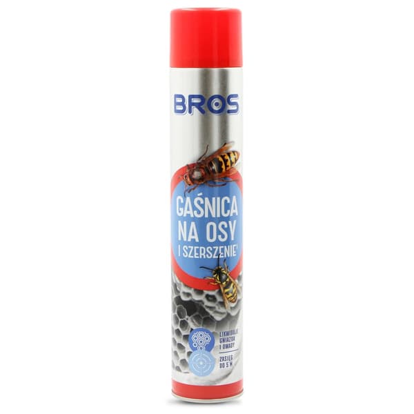BROS BRANDSLUKKER SPRAY TIL HVEPSER OG GEVÆMPER fjerner reder 600 ml