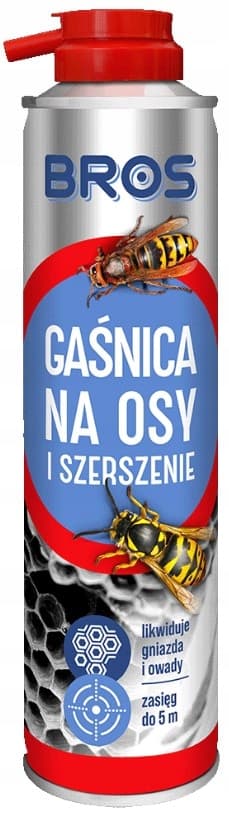 BROS BRANDSLUKKER SPRAY TIL HVEPSER OG GEVÆMPER fjerner reder 600 ml