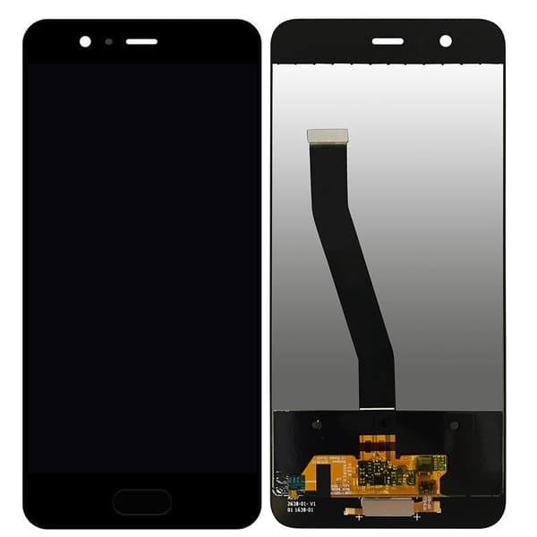 Huawei P10 Skärm med LCD Display - Svart