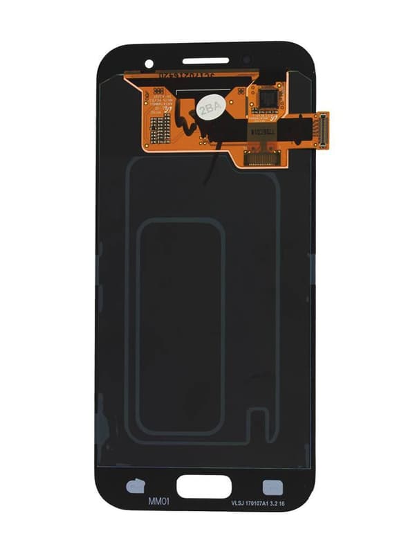 Samsung Galaxy A3 2017 Skärm Original LCD Display Glas Komplett - Svart