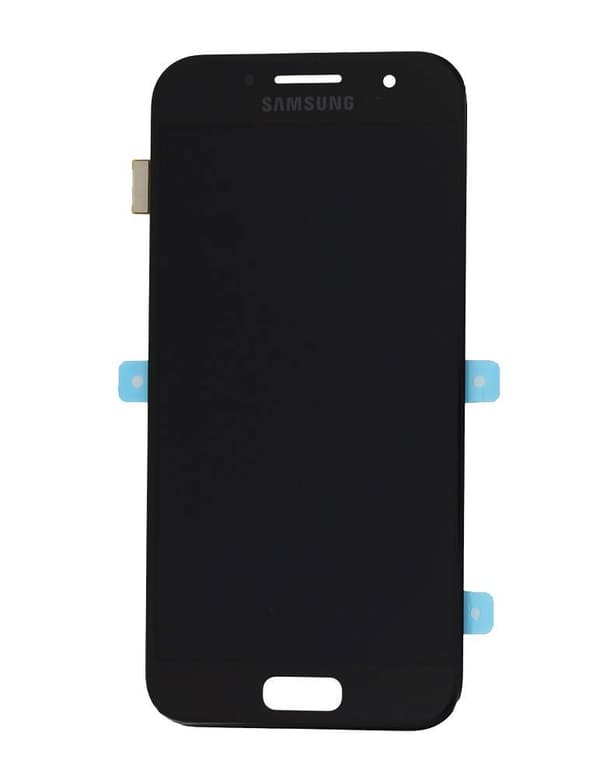 Samsung Galaxy A3 2017 Skärm Original LCD Display Glas Komplett - Svart
