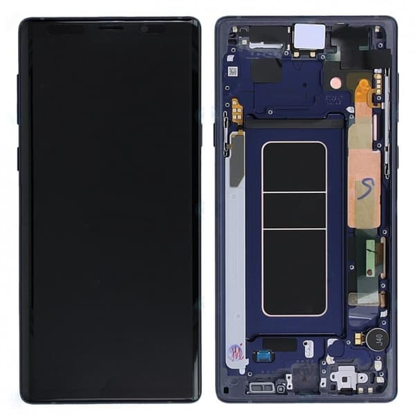 Samsung Galaxy Note 9 Original OLED Display Skärm - Blå
