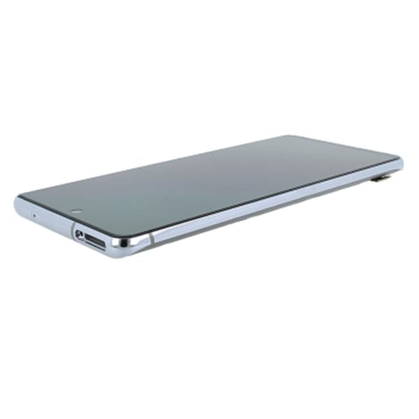 Samsung Galaxy S20 FE Original Skärm Display Glas Super Amoled - Vit