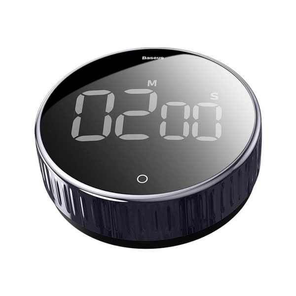 BASEUS Heyo Roterande Elektronisk Timer - Svart