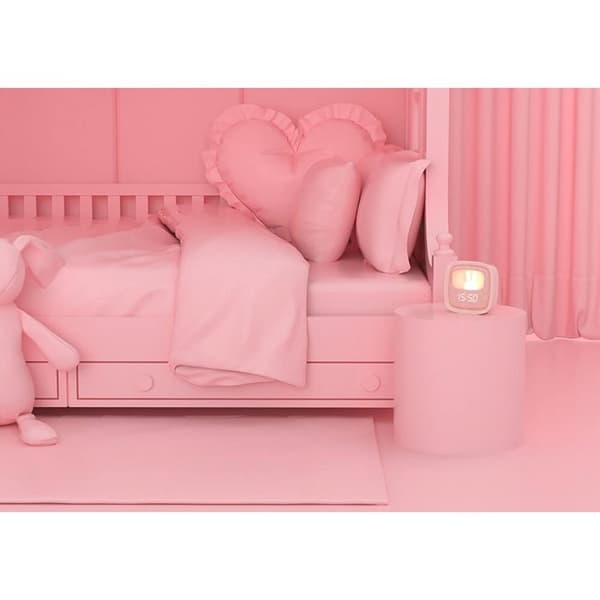 MOB Väckarklocka med Nattlampa Billy Clock - Rosa