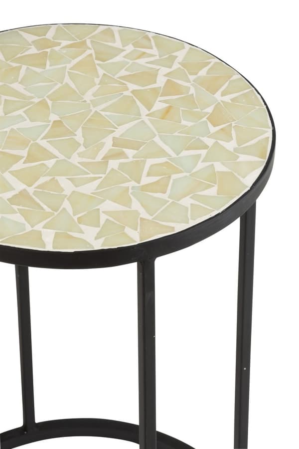 Sideborde med mosaik plade 2-Pack - Nedsat fra 1189,-