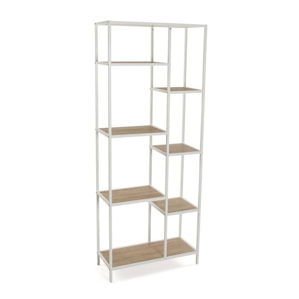 Bokhylla Versa Metall Trä MDF (37 x 134 x 30 cm)
