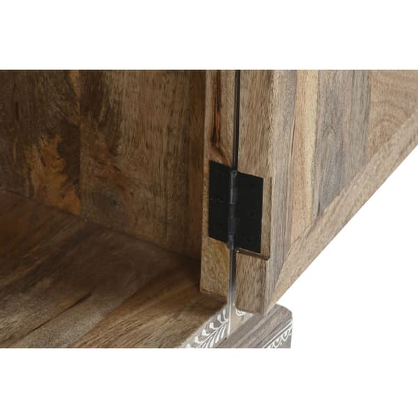Boghandel DKD Home Decor Blå Hvid Multifarvet Natur Mangotræ Træ MDF 61 x 30 x 152 cm