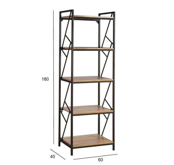 Hylde STUDIE 60x40xH180cm, eg