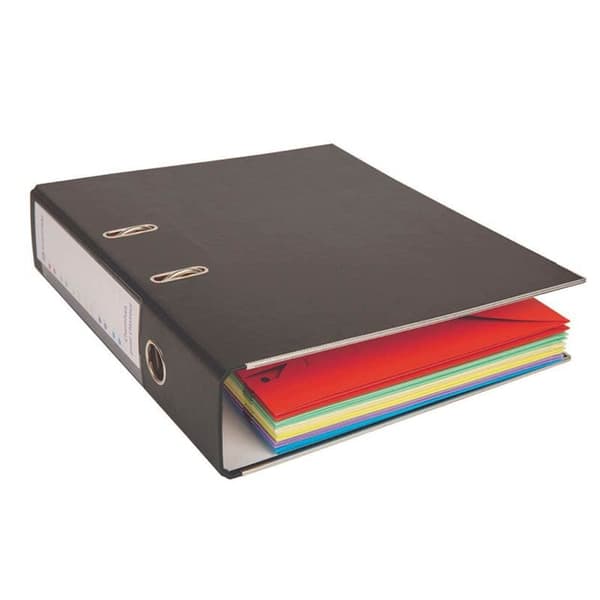A4 Smartfolders - 6 mappar i olika färger - GLOSSY VERSION
