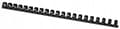 Miniatyrbillede 2 af 3: Plastic Spine 10mm Sort GR.010 O-Comb /100stk/