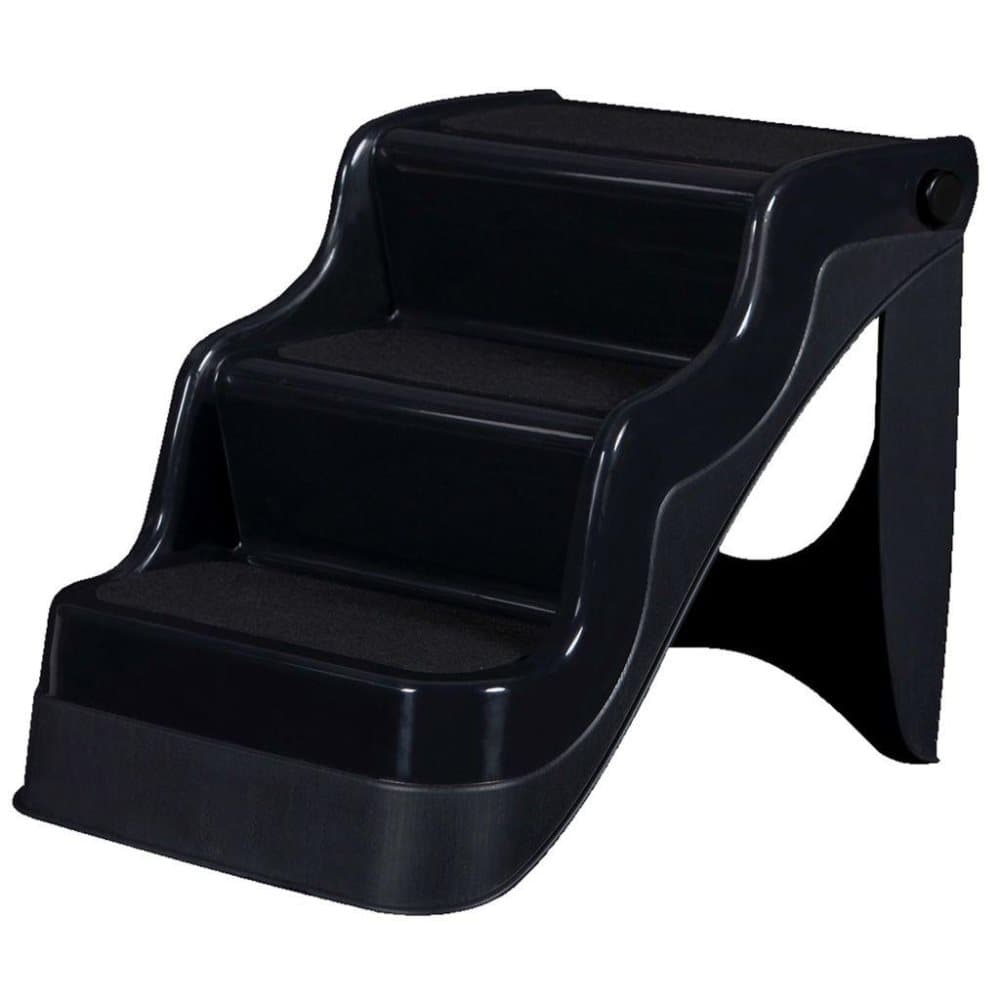 FLAMINGO Dyretrapp Easy-Step svart 516755