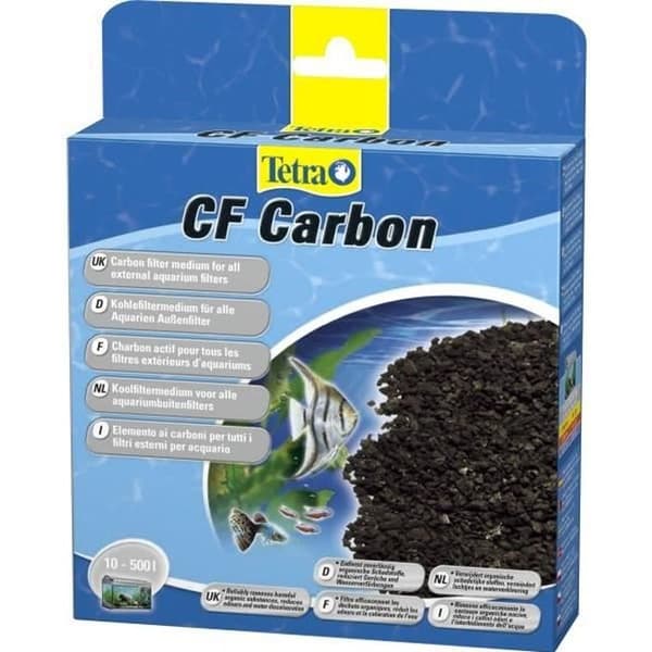 Aktivt kol - Tetra - Cf600/700/1200 - Blå - 4x14x17,3cm - För söt- och saltvattenfisk