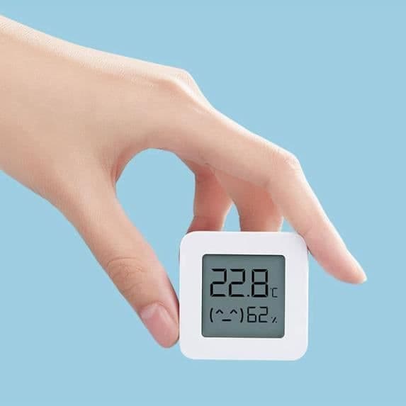 Mijia Bluetooth 2 Digital Termometer LCD Display Fukttermometer Med Mi Home APP