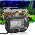 Miniatyrbild 1 av 4: VGEBY Digital termometer 2 färger Aquarium Tank Temperaturmätare Digital termometer Svart