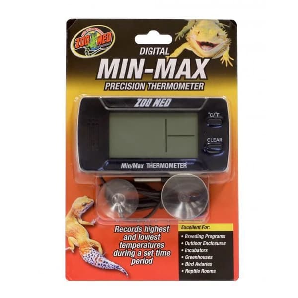 Mini maxi precisions digital termometer för reptiler - Zoo Med TH-32 E