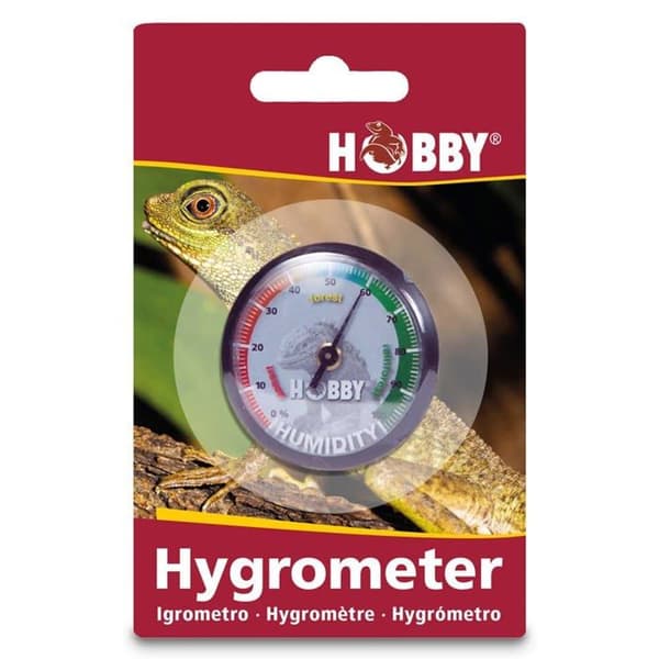 Termometer - Hobby hydrometer - 36200 - Adhesiv Hygrometer för Terrarium