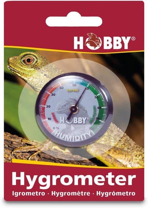 Termometer - Hobby hydrometer - 36200 - Adhesiv Hygrometer för Terrarium