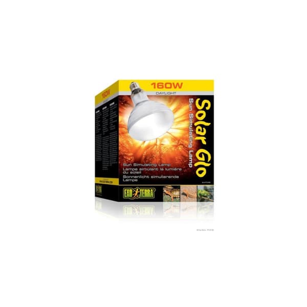 Exoterra Solar Glo 160W Uva/Uvb Varme og sollys E27 - (220.1822)
