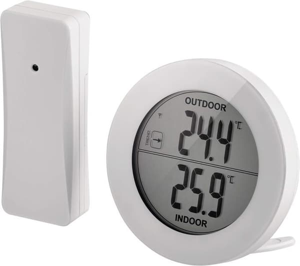 Digital termometer - Odefinierad - Trådlös modell - Vattentät utomhussensor - Område -30°C till +50°C