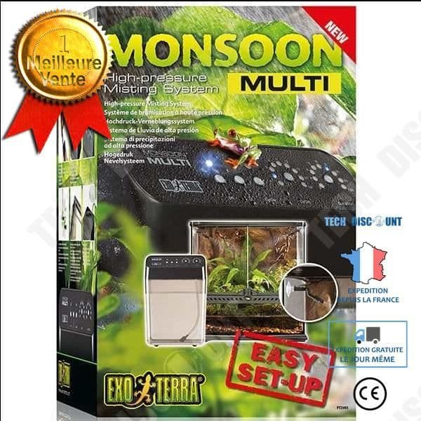 TD® Monsoon multi - För reptiler eller groddjur