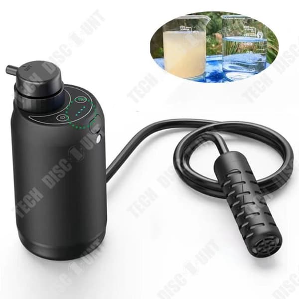 TD® Mini Outdoor Camping Survival Artifact Bärbar Smart vattenrenare Små hushållsdricksvattenfilterrenare