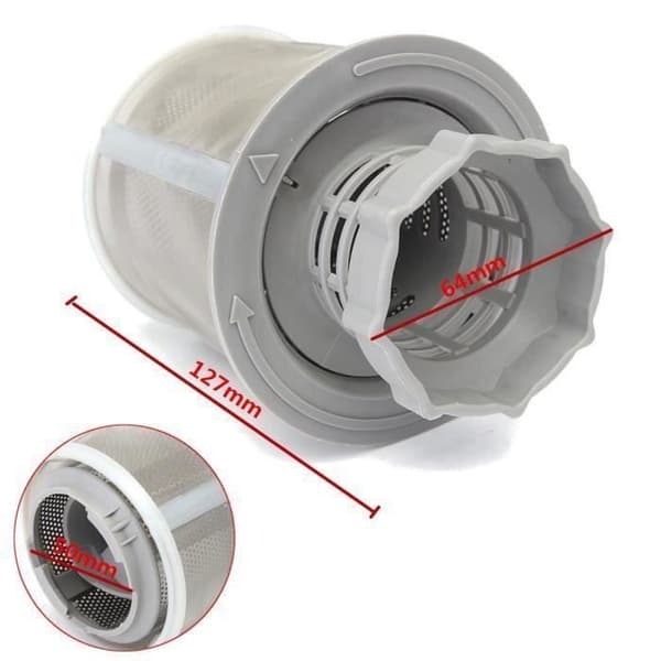 JIE Mini Diskmaskin Filter Mesh 150 Micron För BOSCH Diskmaskin 427903 170740