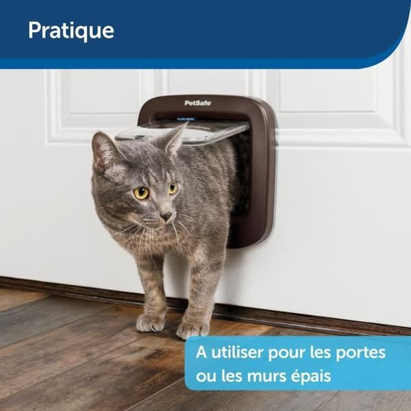 Förlängningstunnel för dörr - PETSAFE - MICROSHIP - Brun