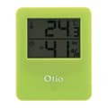 Miniatyrbild 3 av 4: Termometer hygrometer magnetisk Grön - LCD-skärm - Otio